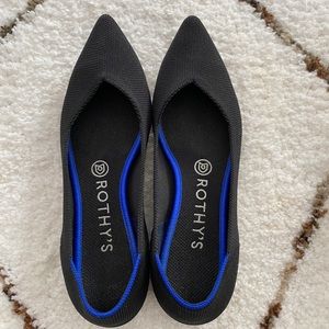 Black rothys size 8